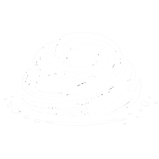 Coiled Pizza Dough Icon
